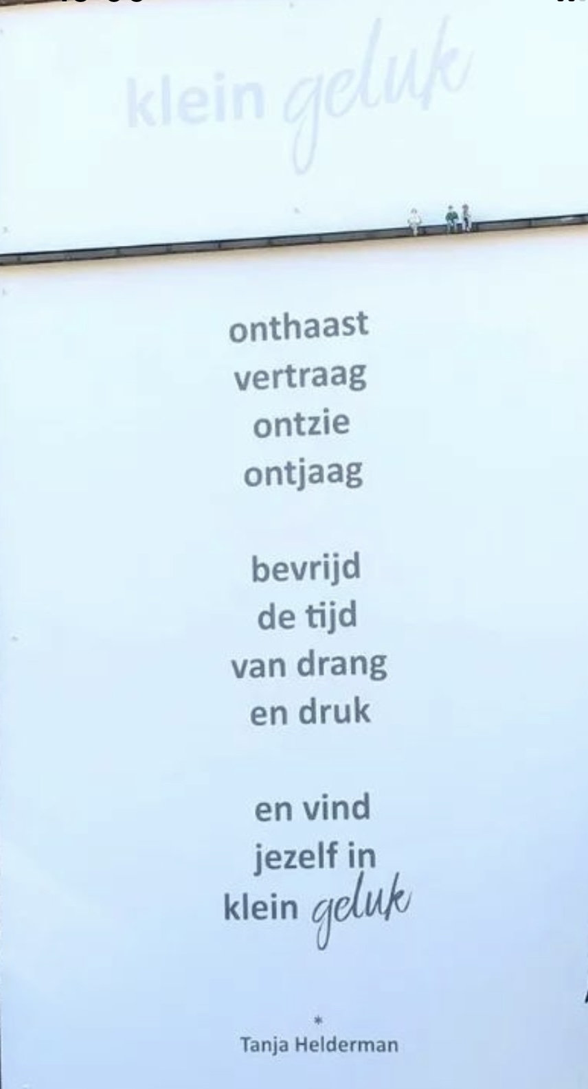Klein geluk